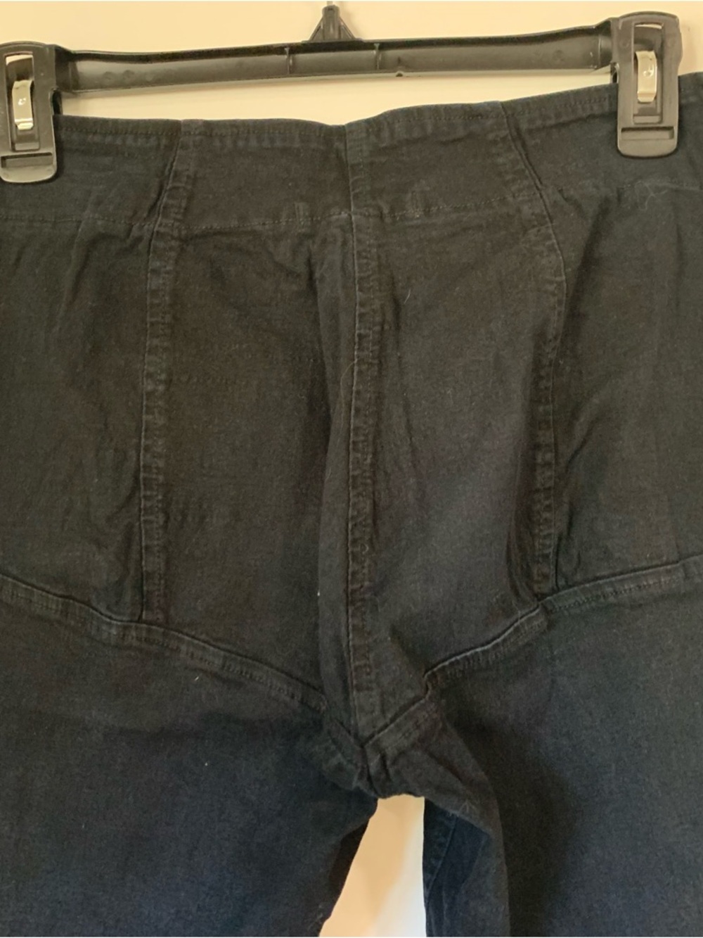 Prairie Underground Black Skinny Pants High Rise Zipper Size Small Made in USA - Picture 5 of 11